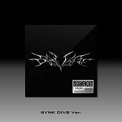 AESPA [ SAVAGE ] 1st Mini Album SYNK DIVE(DIGIPACK) Ver. 1ea CD+28p Photo Book+1ea Folded Poster(On pack)+5ea Post Card+1ea Tattoo Sticker+1ea Lenticular Card+1ea Photo Card von SM Ent.
