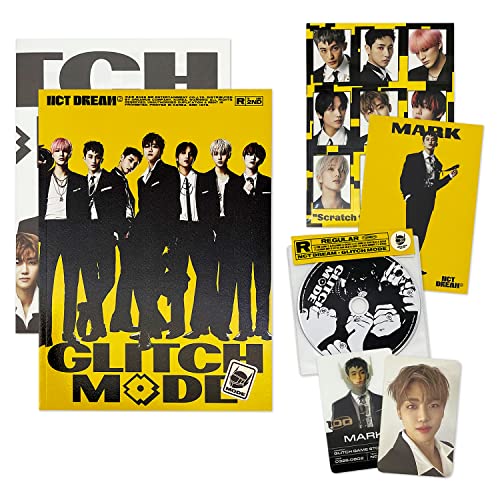 NCT DREAM - The 2nd Full Album [Glitch Mode] (Scratch Ver.) Photobook + CD-R + Photocard Set + Folded Poster + Sticker + Lenticular Card + Photo Card + OFFICIAL POSTER von SM Ent.