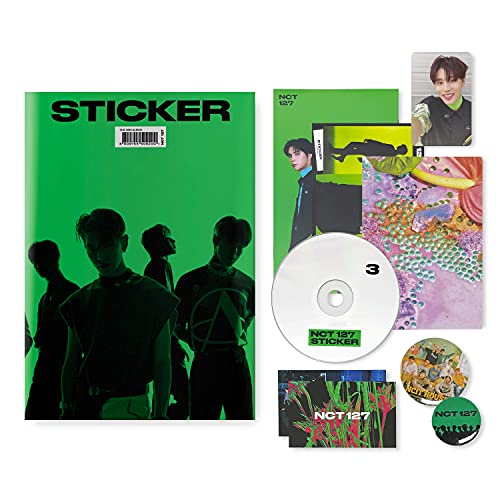 NCT127 The 3rd Album - STICKER [ STICKY ver. ] Booklet + CD-R + Folded Poster + Sticker + Post Card + Photo Card + OFFICIAL POSTER von SM Ent.