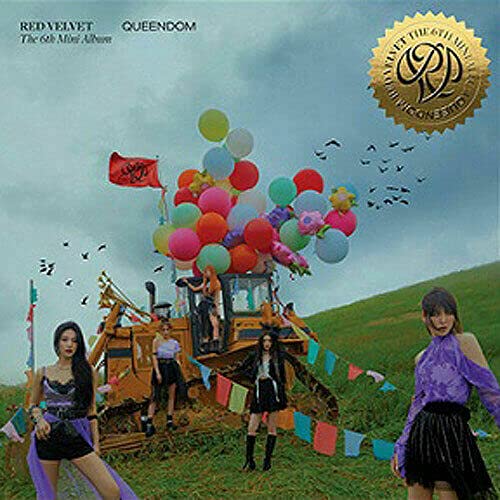 RED VELVET QUEENDOM 6th Mini Album_QUEENS VER_[ B ]. 1ea CD+84p Photo Book+1ea Envelope+1ea Portrait Card +1ea Post Card+1ea Book Mark+1ea Photo Card+1ea STORE GIFT CARD von SM Ent.