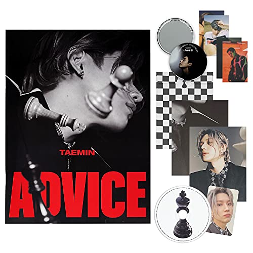 SHINEE TAEMIN The 3rd Mini Album - [ ADVICE ] CD + Photobook + Lyrics Book + Envelope + Postcard + Folded Poster(On Pack) + Photocard von SM Ent.
