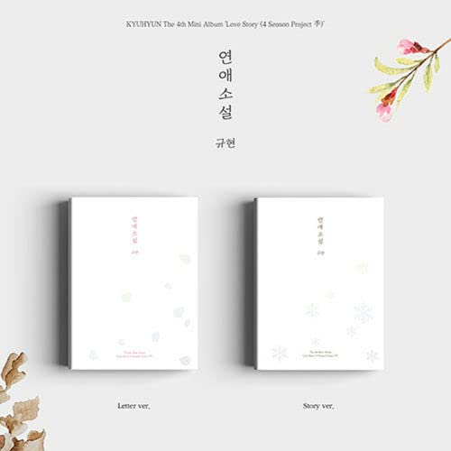 SUPER JUNIOR KYUHYUN [ LOVE STORY 4 SEASON PROJECT (季) ] ( LETTER + STORY SET. ) ( 2 CD+2 Dust Cover Poster+2 Photo Book(each 108p)+2 Book Mark+2 Photo Card ) von SM Ent.