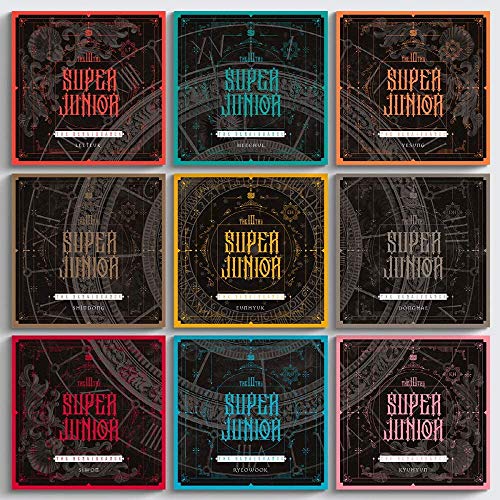 Super Junior - The Renaissance, Square Style, Shindong Cover incl. CD, Photobook, Square Photo, Zodiac Photo, Photocard, Photoprint, Folded Poster, Extra Photocards von SM Ent.