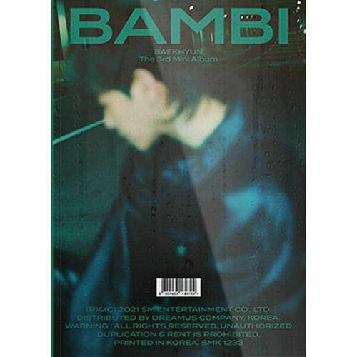 EXO BAEKHYUN [ BAMBI ] 3rd Mini Album_PHOTO BOOK_[ NIGHT RAIN ] Ver. CD+Book+3 Card+etc K-POP SEALED+TRACKING CODE von SM Entertainment