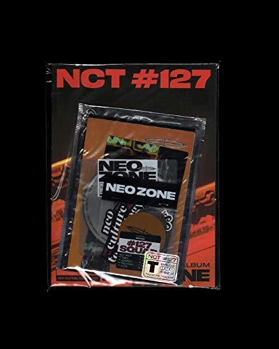 NCT 127 NEO ZONE 2nd Album T Ver CD+Fotobuch + 3 Karten + 7 Aufkleber + Poster + GESCHENK VERSIEGELT + VERFOLGUNGSNUMMER von SM Entertainment