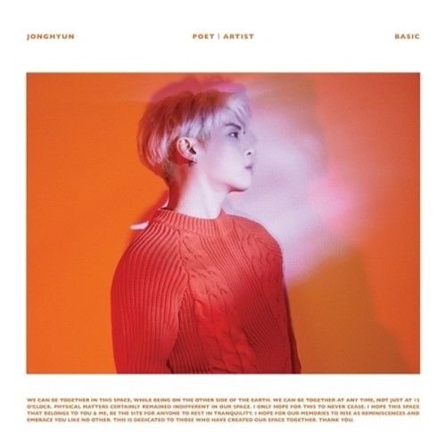 Shinee Jonghyun - [Poet I Artist] Album CD+86p Booklet K-POP Sealed von SM Entertainment
