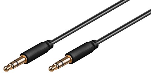 SM-PC®, 0,3m Klinkenkabel 2,5mm auf 3,5mm Adapter Kabel Audio Klinke #059 von SM-PC