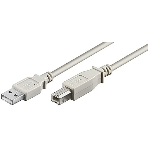 SM-PC®, 1,8m USB 2.0 Kabel A Stecker - B Stecker Anschlusskabel für Druckern, Scannern oder externen Speichermedien Hardware #026 von SM-PC