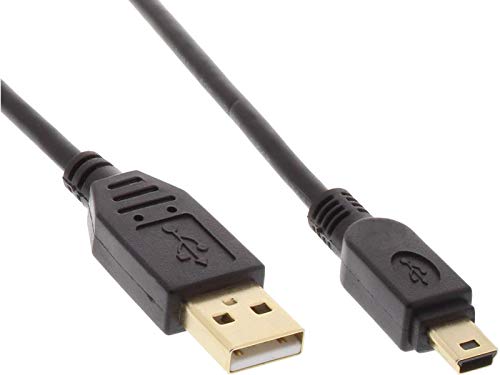 SM-PC®, 1m USB-Kabel Typ A Stecker auf Mini 5pol 5pin Datenkabel Ladekabel #054 von SM-PC
