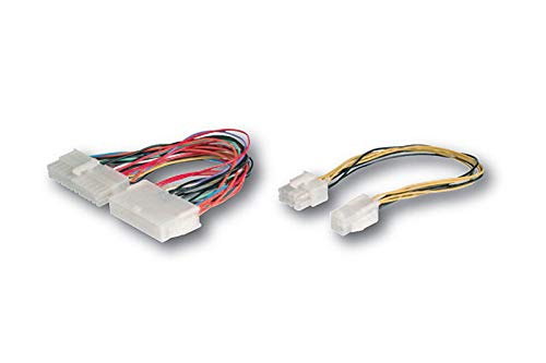 SM-PC® PSU Adapter Kabel Set ATX -> EATX inkl. Stromadapter 4pol -> 8pol (322+636) #172 von SM-PC