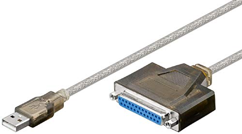 SM-PC® USB 2.0 auf Parallel (DSUB25) Adapter Kabel Stecker Parallele #273 von SM-PC