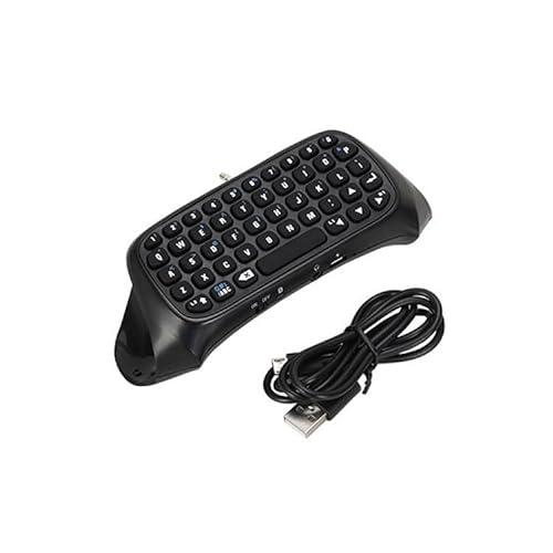 SM-PC® Wireless Tastatur Keyboard kompatibel zu PS4 Playstation 4 Controller Bluetooth 3.0#a47 von SM-PC
