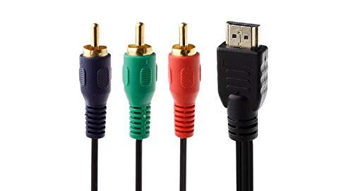 SM-PC®1,5m HDMI-RGB YUV Cinch Stecker Kabel, vergoldete Kontakte#624 von SM-PC