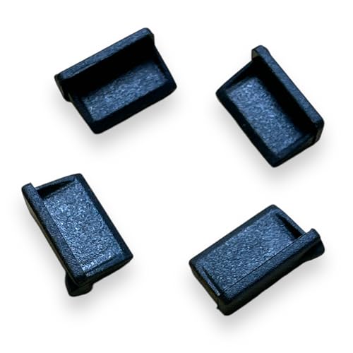 SM-PC®4Stk. USB Stopfen Staubschutz USB Buchse Typ A schwarz#912 von SM-PC