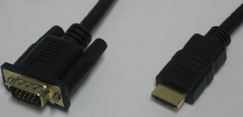 SM-PC 2m HDMI - VGA Kabel Videokabel Adapterkabel Anschlusskabel #a614 von SM-PC