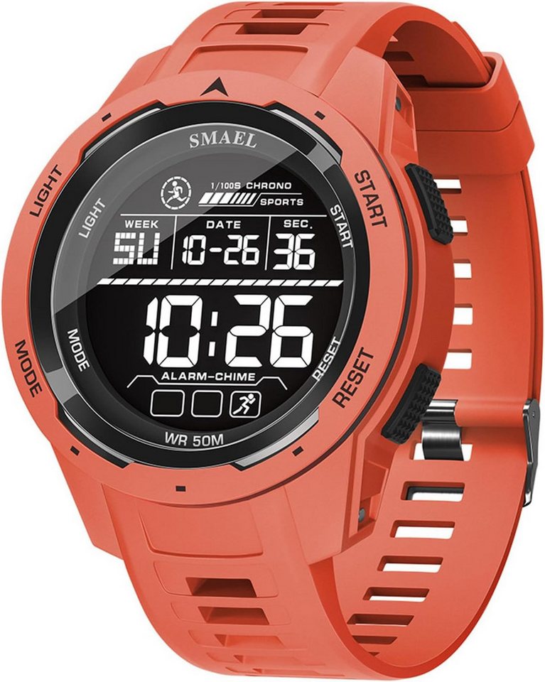 SMAEL Multifunktionale Armbanduhr-Kalenderanzeige-Sportuhr analog digital Watch, 50 Meter wasserdichte Herren Digitaluhr SMAEL Multifunktionale Armbanduhr-Kalenderanzeige-Sportuhr analog digital Watch, 50 Meter wasserdichte Herren Digitaluhr von SMAEL
