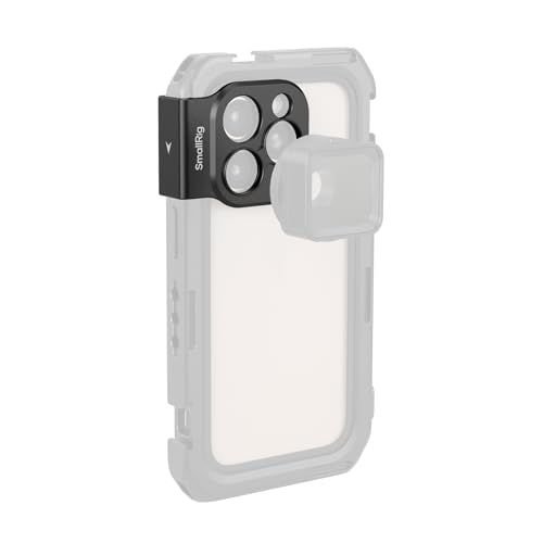 SMALLRIG17-mm-Gewinde-Objektivrückplatte für iPhone 16 Series Cage, Schnellverschluss-Telefonobjektiv-Montageadapter, für iPhone 16 Pro Max Cage 5006/16 Pro Cage 5008 – 5009 von SMALLRIG