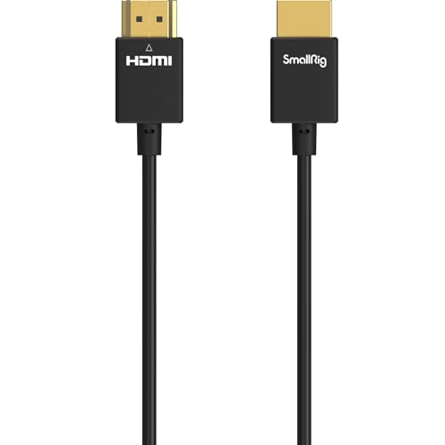 SMALLRIG 4K HDMI Kabel Ultra 55 cm Kamera Monitor Cable (55cm / 21.65") - 2957B von SMALLRIG