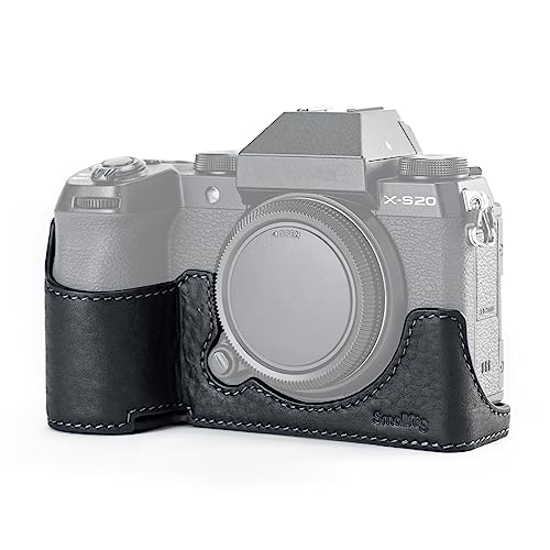 SMALLRIG Camera Case Kameratasche für FUJIFILM X-S20, Kameratasche aus Leder im Retro-Stil mit Aluminium-Grundplatte, für Fotografie, Aufnahmen, Videokünstler - 4232 von SMALLRIG