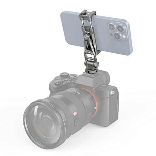 SMALLRIG Handyhalterung Universal Telefonkamera Halterung with Cold Shoes and 1/4" Threaded Hole 360° Rotation Phone Camera Mount für Filmemachen, Vlogging -3559 SMALLRIG Handyhalterung Universal Telefonkamera Halterung with Cold Shoes and 1/4" Threaded Hole 360° Rotation Phone Camera Mount für Filmemachen, Vlogging -3559 von SMALLRIG