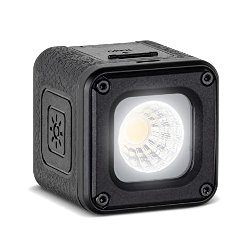 SMALLRIG LED VideoLicht, Led Video Light Mini, Regenfeste Beleuchtungsset Mini Cube mit 8 Farbfiltern, Dimmbares Fill-Fotografielicht 5600K CRI95 für Smartphone, Vlog, Action und DSLR Kamera - 3405 von SMALLRIG