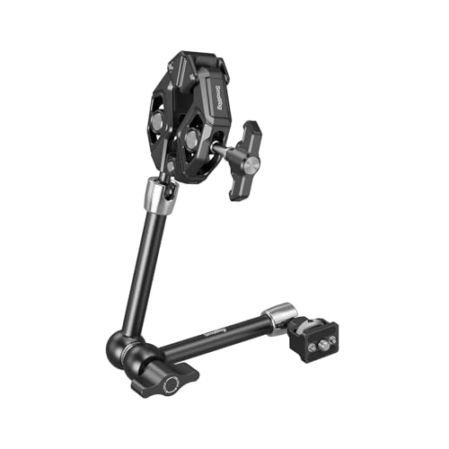 SMALLRIG Magic Arm Crab Claw Clamp, mit Anti-Deflection-Einziehbarem Stift, 1,5 kg Tragkraft für GoPro/für Insta360 / für DJI Action/für DSLR/für Licht/für Monitor/für Telefon - 5312 SMALLRIG Magic Arm Crab Claw Clamp, mit Anti-Deflection-Einziehbarem Stift, 1,5 kg Tragkraft für GoPro/für Insta360 / für DJI Action/für DSLR/für Licht/für Monitor/für Telefon - 5312 von SMALLRIG