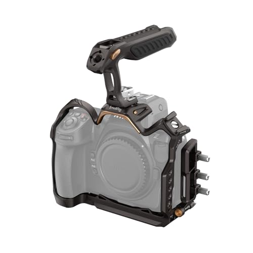 SMALLRIG Night Eagle Z8 Cage Kamerakäfig Set für Nikon Z 8, vollständiger Kamerakäfig aus Aluminiumlegierung, mit Schnellwechselplatte für Arca-Swiss und Kaltschuhhalterung für Mikrofon - 4317 von SMALLRIG