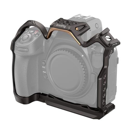 SMALLRIG Night Eagle Z8 Cage Kamerakäfig für Nikon Z 8, Vollkäfig aus Aluminiumlegierung, mit Schnellwechselplatte für Arca-Swiss und Kaltschuhhalterung für Mikrofon und Licht - 4316 von SMALLRIG