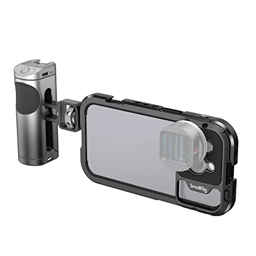 SMALLRIG Phone Video Rig Kit für iPhone 14 Pro Smartphone Video Rig Set Mit - 4100 von SMALLRIG