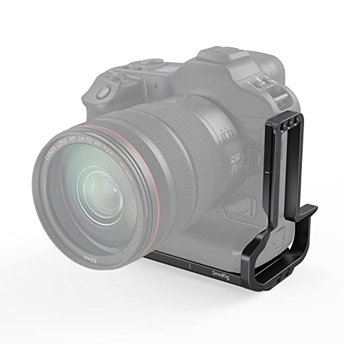 SMALLRIG R3 L-Bracket für Canon R3, integrierter Seiten- und Bodenplatte mit Schnellverschluss für Arca, 20 mm ausziehbare Seitenplatte, kompatibel mit dem Original Kabel RS-80N3 – 3628 von SMALLRIG