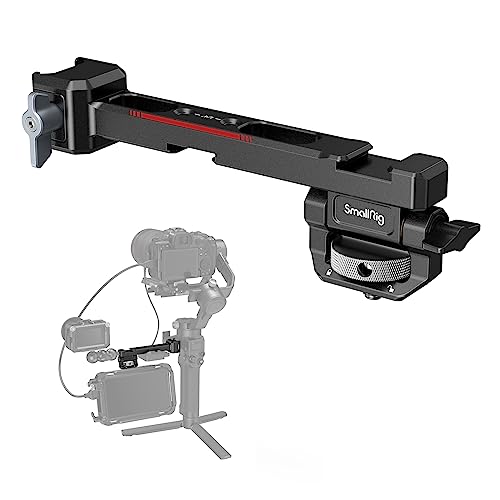 SMALLRIG RS4 RS 4 Mini RS4 Pro RS3 RS3 Pro RS3 Mini RS2 Monitor Mount, Monitorhalterung mit NATO-Klemme NATO Clamp für DJI RS 2 RS 2/RSC 2/RS 3/RS 3 Pro/RS 3 Mini/RS 4/RS 4 Pro - 3026B von SMALLRIG