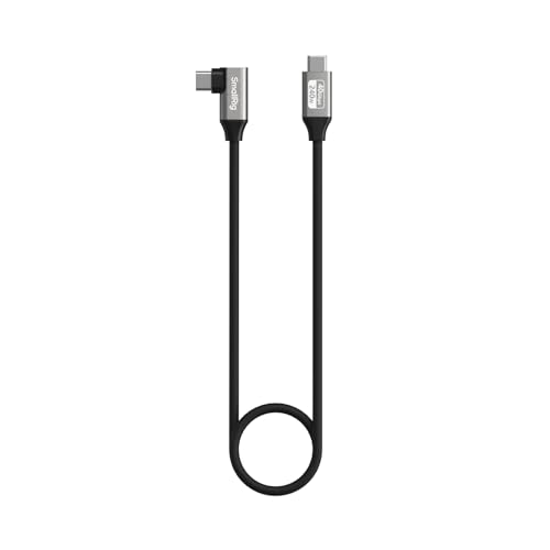 SMALLRIG USB4 40 Gbit/s USB-C-Kabel, 240 W Schnellladung, 8K@60Hz Video und 40 Gbit/s Datenübertragung, 60 cm, für MacBook, für iPad Pro undfür iPhone – 5076 von SMALLRIG