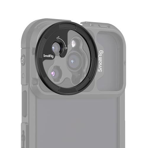 SmallRig 52mm Magnetic Smartphone Filterring Adapter für magnetischen Filter, Kompatible mit M-Mount Phone Case Cage für iPhone 14 13 12 Serie, KEIN Filter enthalten, KEIN Schraubgewinde – 3840B von SMALLRIG
