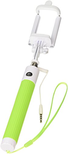 S+MART SEL7GE selfieMAKER SMART London Einbein-Stative mit Kabelauslösung grün von S+MART