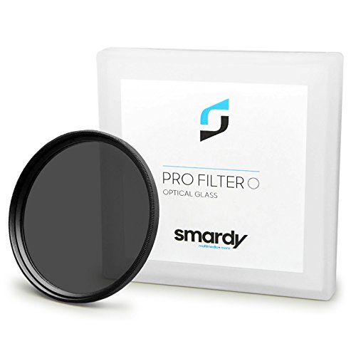 smardy 49mm ND4 Filter Objektivfilter Neutral Dichte Graufilter + Microfaser Reinigungstuch von SMARDY