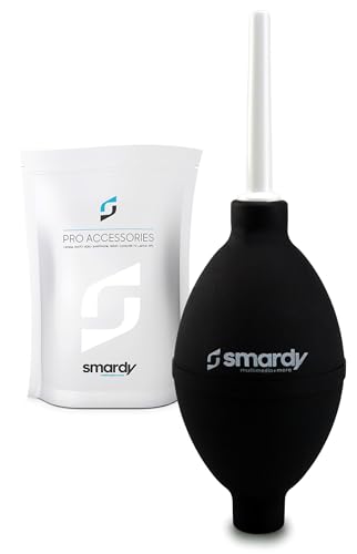 smardy Kamera Reinigung Blasebalg, Größe L, Objektiv Staubreiniger Druckluftreiniger Luftbläser für DSLR Sensor Tastatur Smartphone von SMARDY