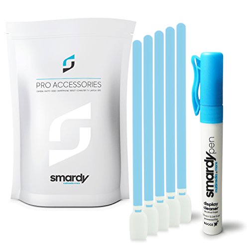 smardy Profi Kamera Reinigungsset - 5X Polyurethan CCD/CMOS Sensor Reinigung Swab 12mm + 10ml SprayPen mit Rogge Lens Sensor Cleaner smardy Profi Kamera Reinigungsset - 5X Polyurethan CCD/CMOS Sensor Reinigung Swab 12mm + 10ml SprayPen mit Rogge Lens Sensor Cleaner von SMARDY