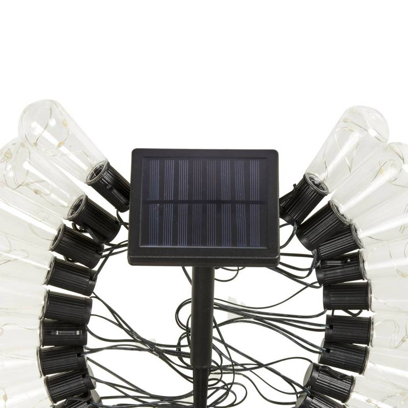 LED-Solar-Lichterkette DecoBulb, 40-flammig, transparent von SMART GARDEN