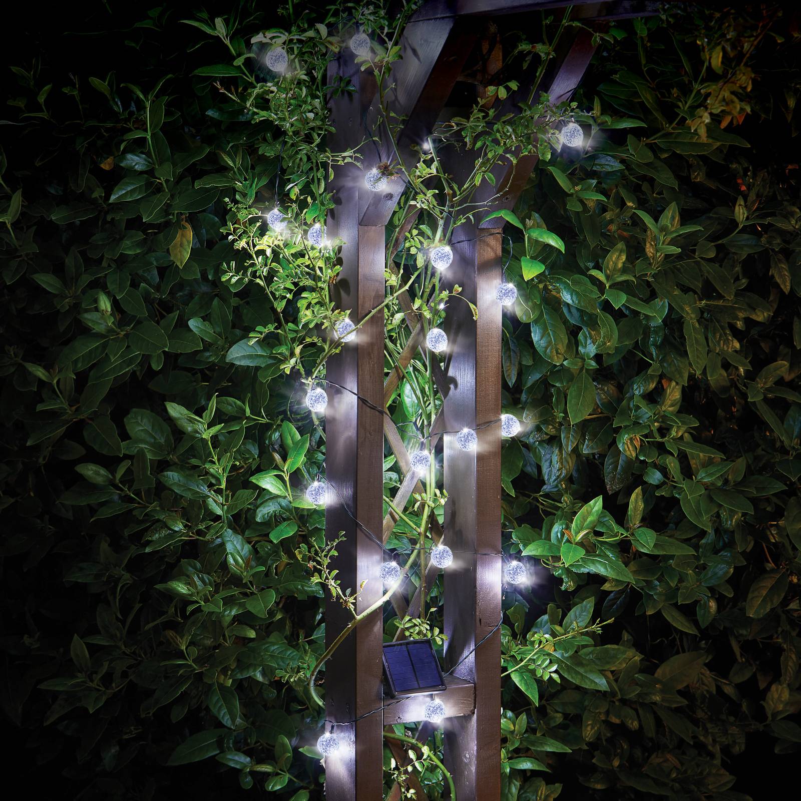 LED-Solar-Lichterkette Super Bright, Länge 21,80 m LED-Solar-Lichterkette Super Bright, Länge 21,80 m von SMART GARDEN