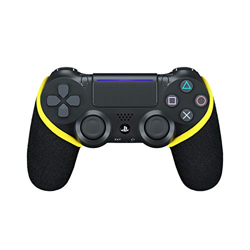 SMART GRIP PS4 Controller Hülle, Anti-Sweat/Anti-Rutsch PS4 Controller Grip, Waschbar, Playstation Controller Individualisieren, PS4 Controller Zubehör (Gelb) von SMART GRIP