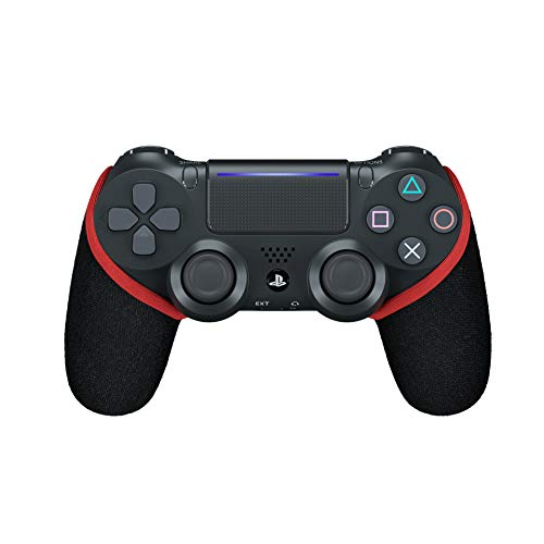 SMART GRIP PS4 Controller Hülle, Anti-Sweat/Anti-Rutsch PS4 Controller Grip, Waschbar, Playstation Controller Individualisieren, PS4 Controller Zubehör (Rot) von SMART GRIP