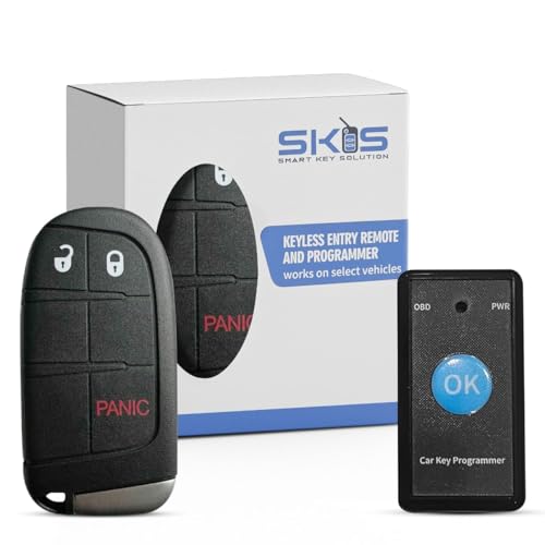 3B Schlüsselanhänger Ersatz Fernbedienung Fob Kit für Dodge Journey 2011 2012 2013 2014 2015 2016 2017 Fernbedienung Schlüssel M3N-40821302, M3N40821302 (3B) von SMART KEY SOLUTION