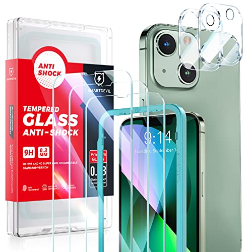 SMARTDEVIL SALE-iPhone Glas (13 (3 Stück) + KSF(2 Stück)) von SMARTDEVIL