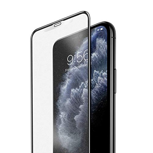 SMARTDEVIL Matte Panzerglas für iPhone 11 Pro Max/XS Max, 3D Vollabdeckung [Einfache Installation mit Rahmen], Premium Displayschutzfolie für iPhone 11 Pro Max von SMARTDEVIL