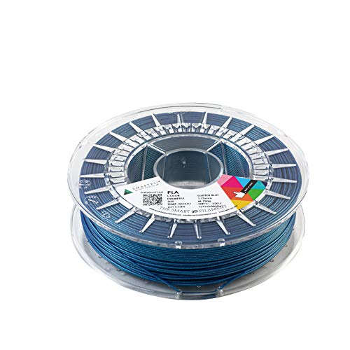 SMARTFIL PLA GLITTER SMARTFIL Filament für 3D-Druck, Glitzeroptik, Gewicht: M (750 g), Durchmesser: 1,75 mm von Smartfil