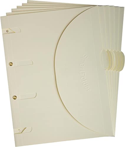 Smartfolder Naturfarben – Packung mit 6 Aufbewahrungstaschen – Format A4 Smartfolder Naturfarben – Packung mit 6 Aufbewahrungstaschen – Format A4 von Djois
