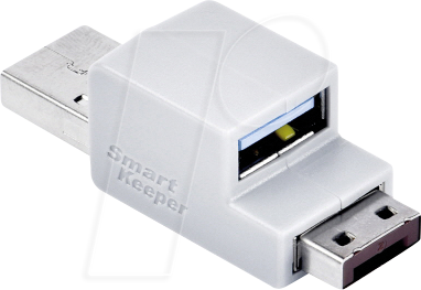 SK LK03BN - Kabel Schloss, USB Typ A, braun von SMARTKEEPER