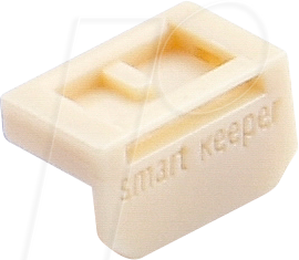 SK MD04P1BG - Port Schloss, Mini Displayport, 10 Stück, beige von SMARTKEEPER