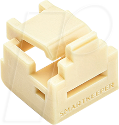 SK MNL04P1BG - Port Schloss, RJ11, 10 Stück, beige von SMARTKEEPER