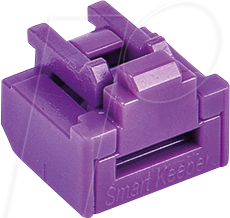SK NL03P2PL - Port Schloss, RJ45, 100 Stück, lila SK NL03P2PL - Port Schloss, RJ45, 100 Stück, lila von SMARTKEEPER